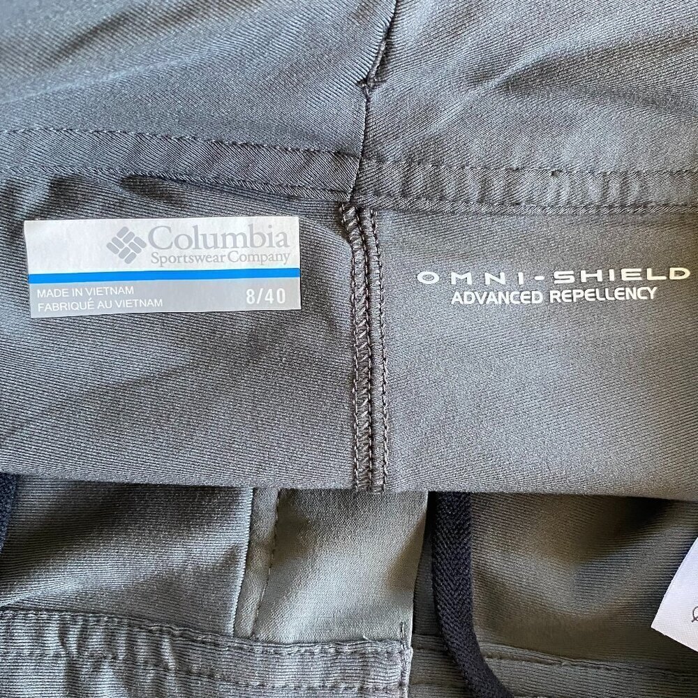 Columbia Three Rocks Skort Skirt Gray Sz 8 NWT​​​​​​ - Picture 9 of 13
